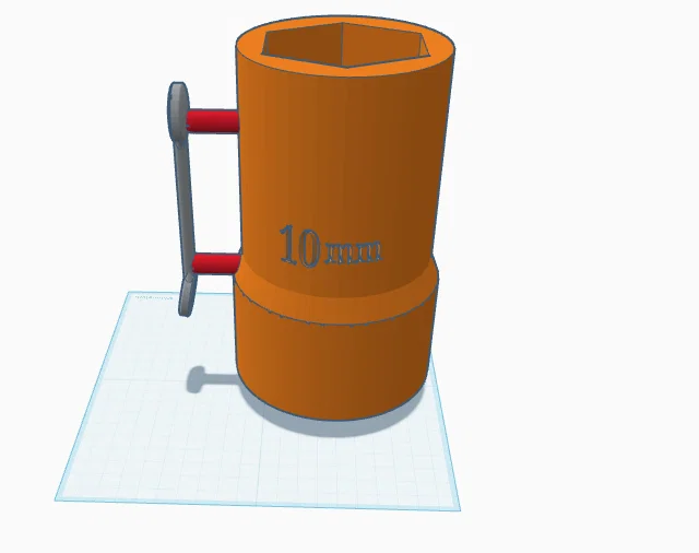 Cốc đựng lon nước Monster thiết kế hình đầu tuýp 10mm độc lạ - Image 1