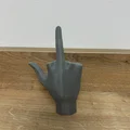 Mô hình điêu khắc bàn tay độc đáo - Middle finger decor - Thumbnail 1