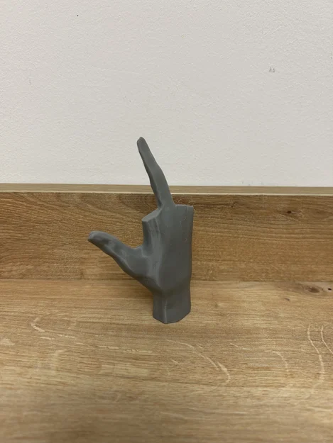 Mô hình điêu khắc bàn tay độc đáo - Middle finger decor - Image 2