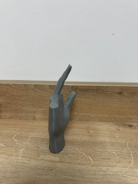 Mô hình điêu khắc bàn tay độc đáo - Middle finger decor - Image 4