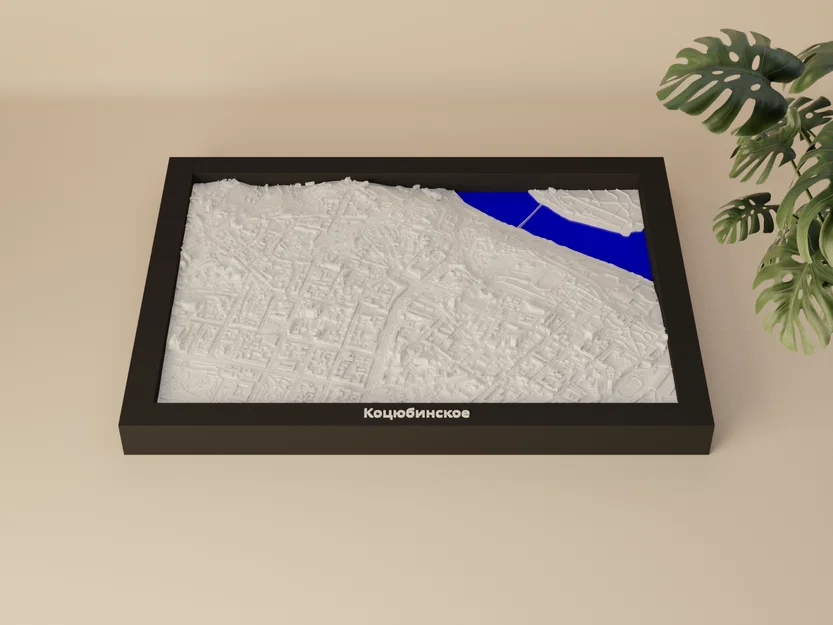 Mô hình 3D thu nhỏ: Kotsyubynske, Ukraine - Image 1