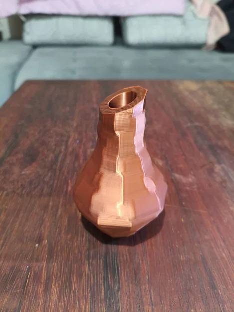 Bình Hoa Geometric Metallic Boho - Image 2