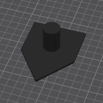 Khuôn cắt giấy nhám cho máy Milwaukee M12 Detail Sander