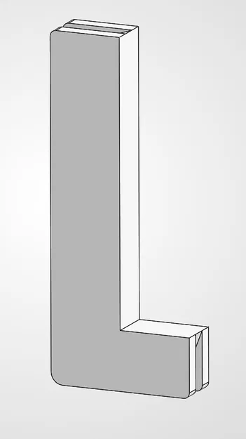 Bạc trượt 3D cho nắp chắn bụi máy công nghiệp Keyarrow - Image 1