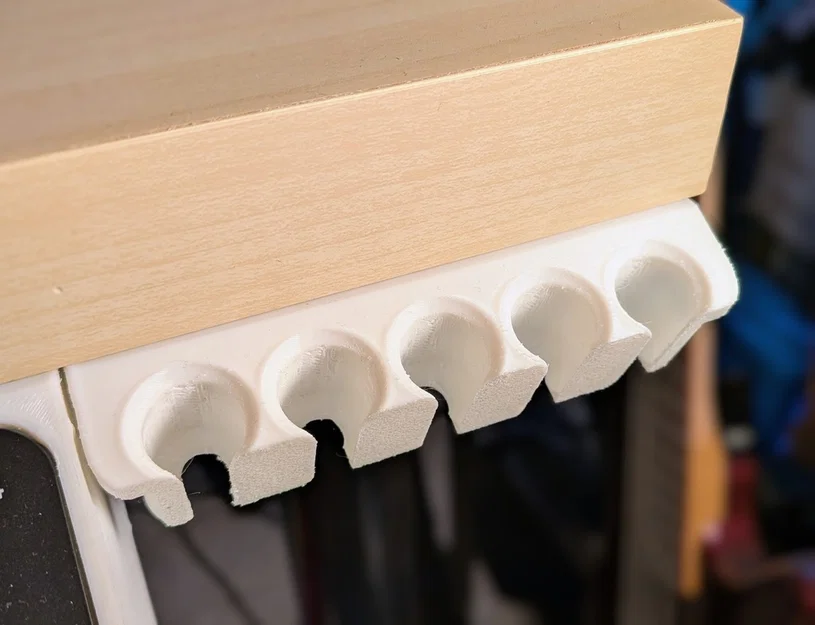 Giá treo dưới bàn cho 5 cổng XLR hoặc jack 6.35mm (1/4 inch) - Image 2