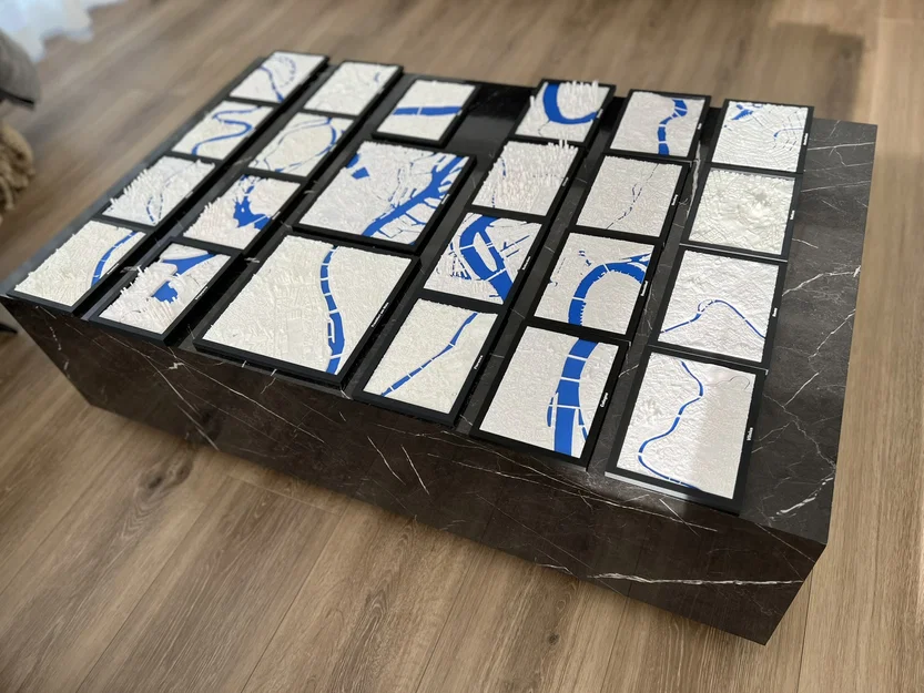 Bacharach, Đức - Mô hình 3D thu nhỏ - Image 2