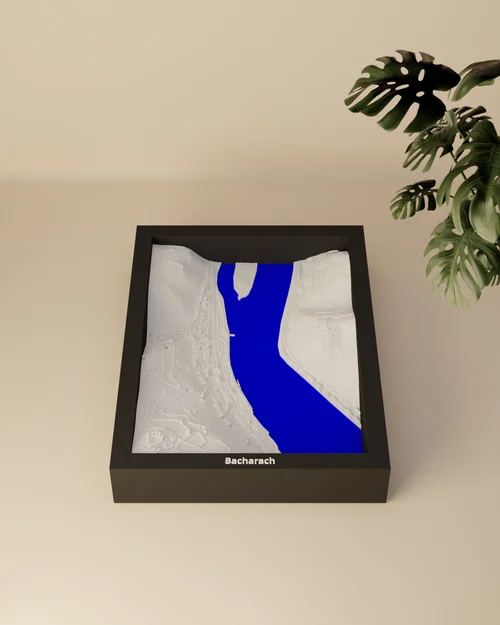 Bacharach, Đức - Mô hình 3D thu nhỏ - Image 5