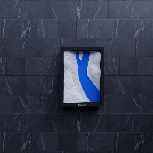 Bacharach, Đức - Mô hình 3D thu nhỏ - Image 8