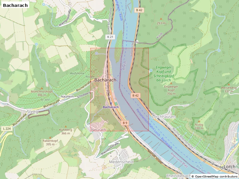 Bacharach, Đức - Mô hình 3D thu nhỏ - Image 9