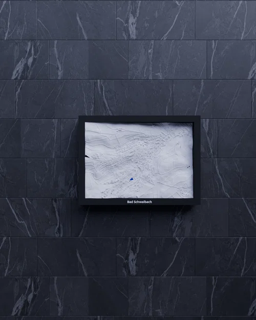 Bad Schwalbach, Đức - Mô hình địa hình 3D thu nhỏ - Image 6