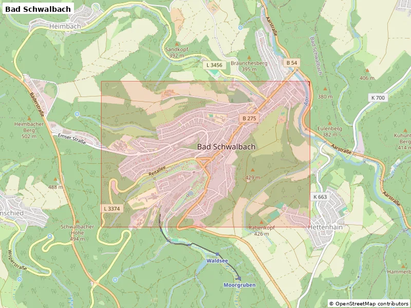 Bad Schwalbach, Đức - Mô hình địa hình 3D thu nhỏ - Image 9