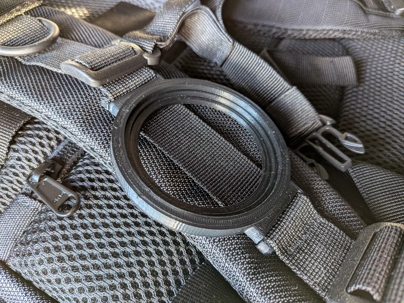 Bộ giữ nắp ống kính Nikon/Canon (52mm, 58mm, 62mm) gắn dây đeo - Image 1