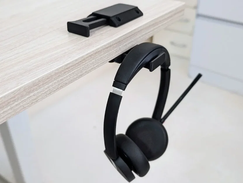 Giá Treo Tai Nghe Dạng Kéo Thông Minh Gọn Gàng Cho Bàn Làm Việc - Image 1