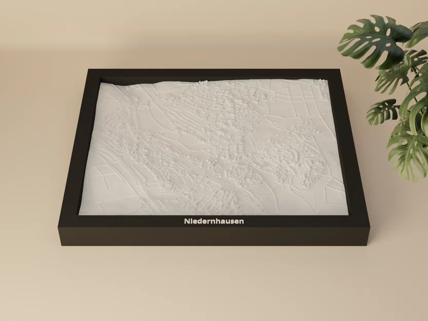 Niedernhausen, Đức - Mô hình 3D thu nhỏ - Image 1