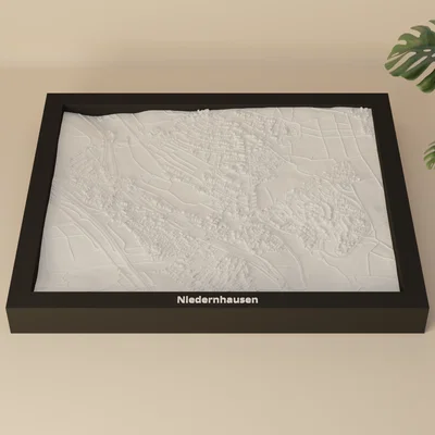 Niedernhausen, Đức - Mô hình 3D thu nhỏ