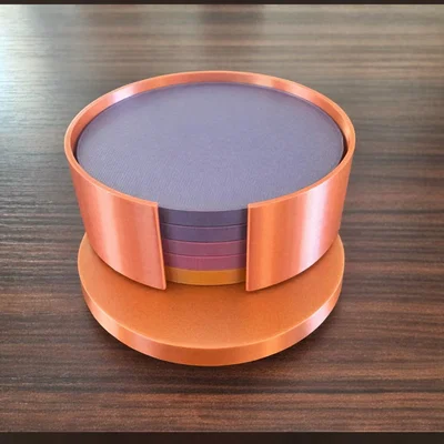 Đế Đựng Coaster Hình Tròn Tối Giản (Dành cho Coaster 90 mm)