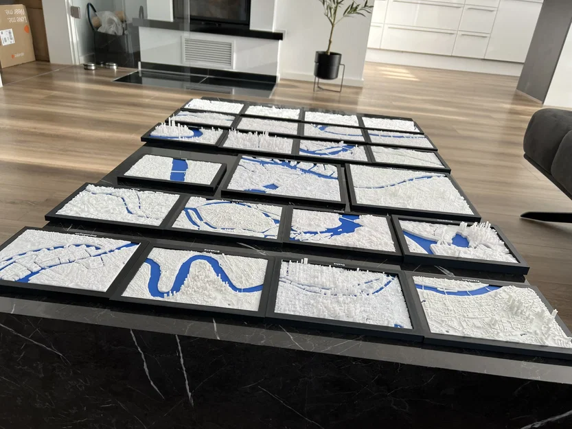 Usingen, Đức - Mô hình địa hình 3D thu nhỏ - Image 3