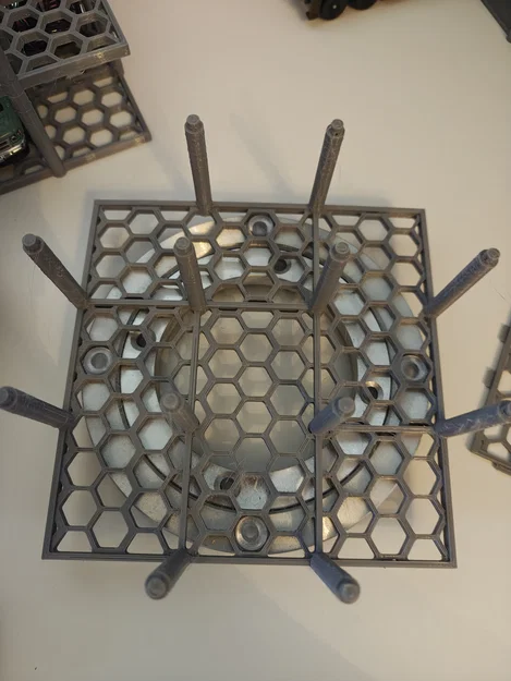 Bãi đậu xe nhiều tầng cho HotWheel tương thích bàn xoay 4 inch - Image 7