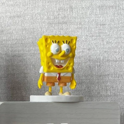 Mô hình 3D nhân vật SpongeBob trang trí bàn làm việc