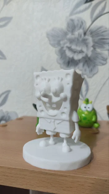 Mô hình 3D nhân vật SpongeBob trang trí bàn làm việc - Image 2