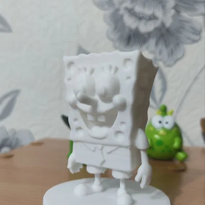 Mô hình 3D nhân vật SpongeBob trang trí bàn làm việc