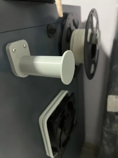 Giá treo cuộn nhựa in 3D (Fillament Wall Mount v2) gọn gàng - Image 2