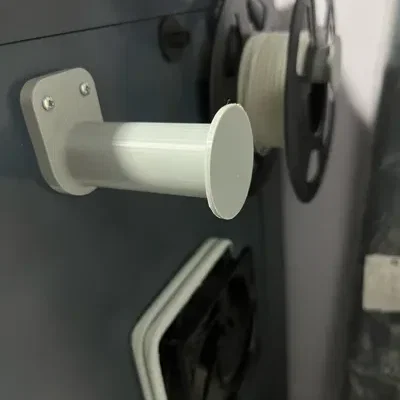 Giá treo cuộn nhựa in 3D (Fillament Wall Mount v2) gọn gàng