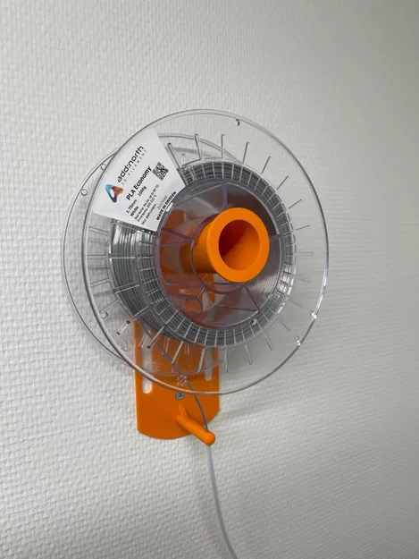 Giá treo cuộn nhựa Filament gắn tường gọn gàng cho máy in 3D - Image 1