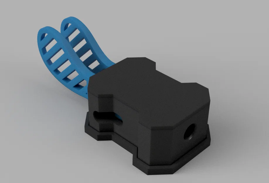 CW-Iambic-paddle: Cần gạt Morse in 3D nhỏ gọn - Image 1