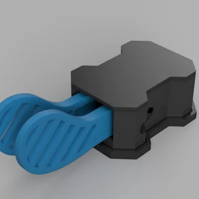 CW-Iambic-paddle: Cần gạt Morse in 3D nhỏ gọn