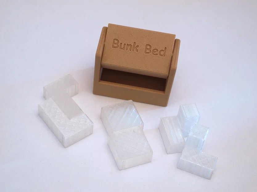 Bunk Bed - Mô hình giải đố từ bộ sưu tập No Problem Puzzles - Image 1
