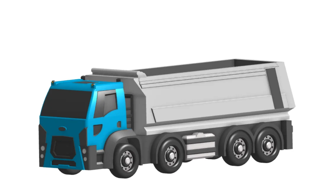 Mô hình xe ben mini (DUMP TRUCK MODEL) - Image 2