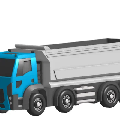 Mô hình xe ben mini (DUMP TRUCK MODEL)