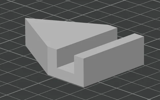 Giá đỡ điện thoại 3D nhỏ gọn, thiết kế tinh tế cho bàn làm việc - Image 1