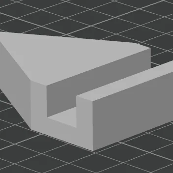 Giá đỡ điện thoại 3D nhỏ gọn, thiết kế tinh tế cho bàn làm việc