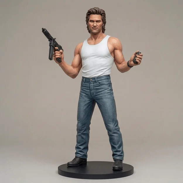 Mô hình 3D Jack Burton từ phim Big Trouble in Little China cực chất - Image 1