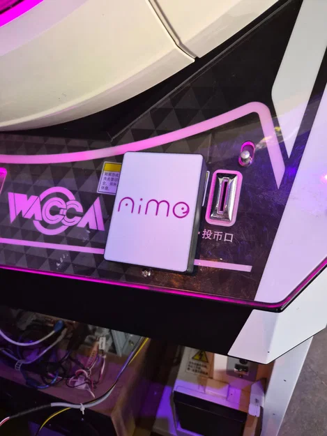 Vỏ bảo vệ thẻ Aime dùng cho máy game WACCA (3D Model) - Image 1