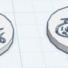 Móc khóa in 3D chữ Jesus tiếng Ả Rập độc đáo và tinh tế