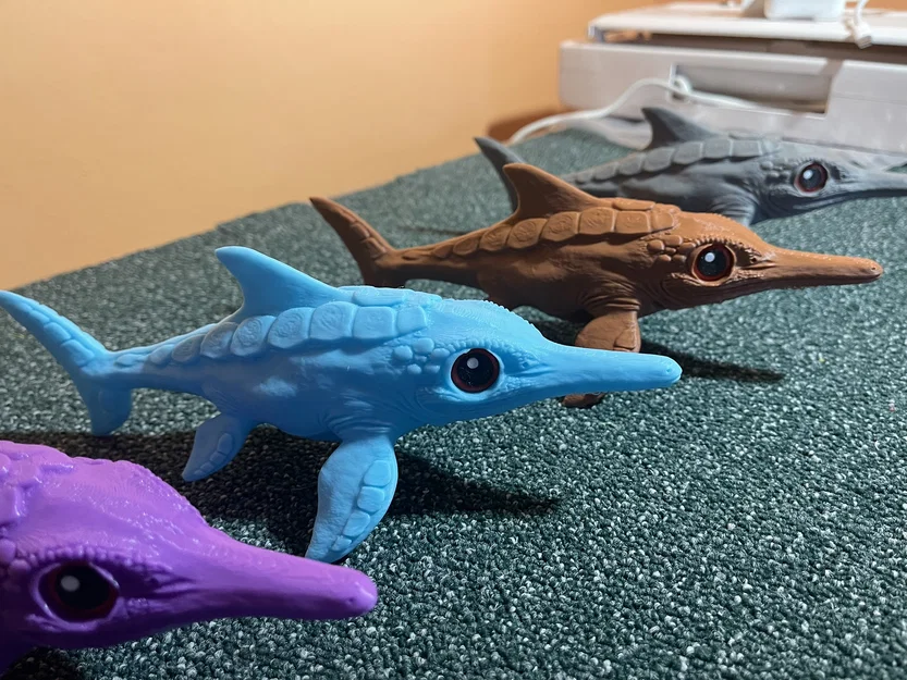 Cute Ichthyosaurus "Riptide" – PHIÊN BẢN HOẠT HÌNH (không cần AMS) - Image 3