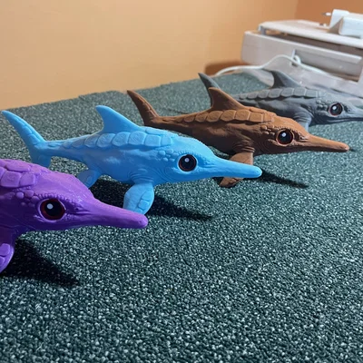 Cute Ichthyosaurus "Riptide" – PHIÊN BẢN HOẠT HÌNH (không cần AMS)