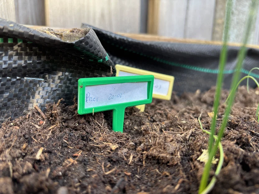 Thẻ đánh dấu cây trồng tái sử dụng - Image 1