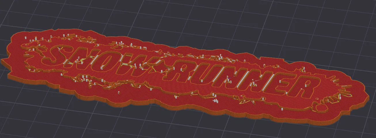 Mô hình logo game SnowRunner in 3D cực chất cho fan - Image 2