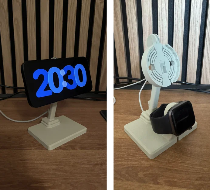 Đế sạc iPhone và Apple Watch (MagSafe) - Không cần support - Image 1