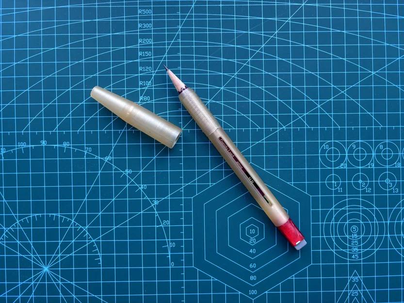 Nối bút chì kèm nắp đậy và cục tẩy Blackwing - Image 2