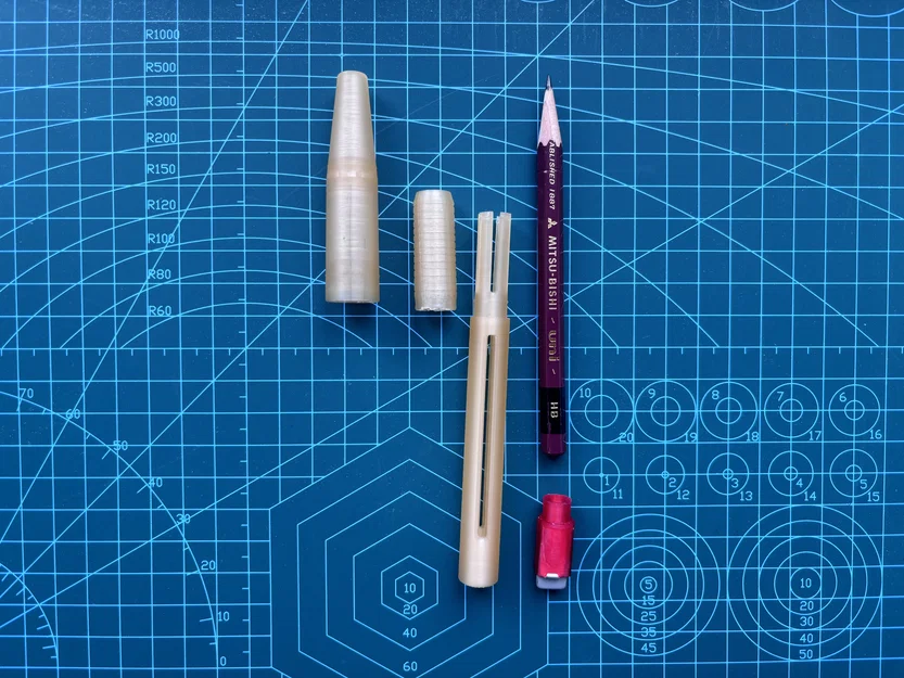 Nối bút chì kèm nắp đậy và cục tẩy Blackwing - Image 3