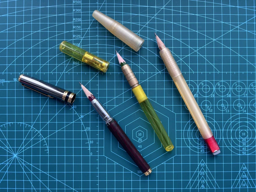 Nối bút chì kèm nắp đậy và cục tẩy Blackwing - Image 7