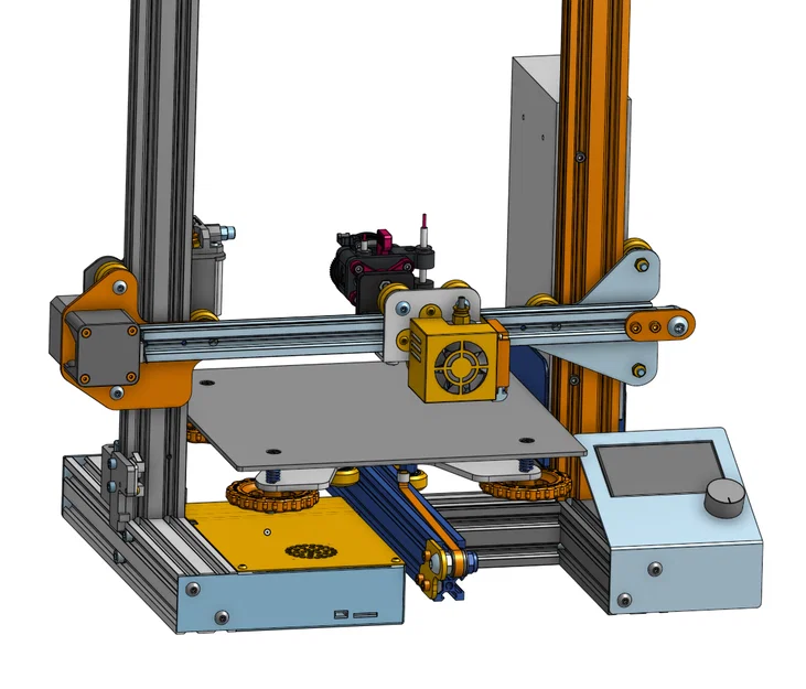 Pestle Rotational Bowden - Hệ thống đùn nhựa xoay cho máy in 3D - Image 3