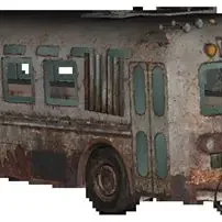 Mô hình xe buýt Transit Bus BO2 phong cách hậu tận thế