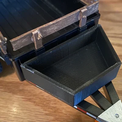 Hộp chứa đồ gắn lưỡi xe kéo TRX4m (TRX4m trailer tongue box)