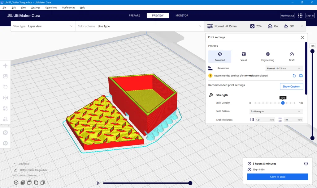 Hộp chứa đồ gắn lưỡi xe kéo TRX4m (TRX4m trailer tongue box) - Image 7
